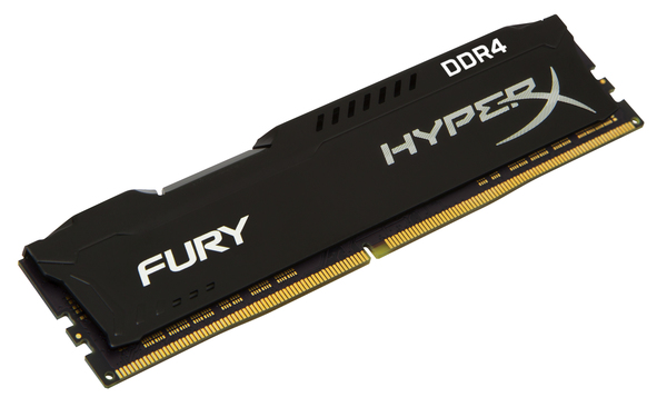 Kingston 8GB (1x8GB) HyperX Fury, DDR4 2666MHz - Black - Multitronic