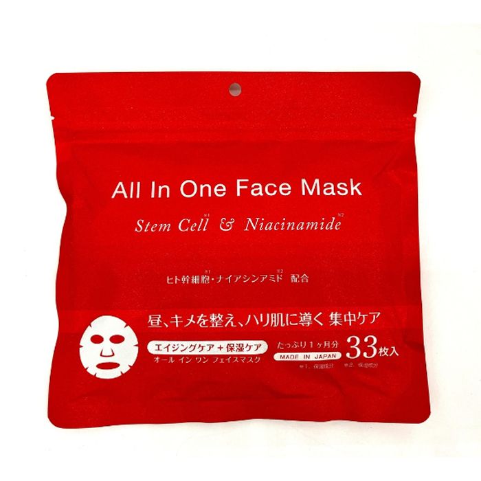 ゼクロス オールインワンフェイスマスク33枚入りの通販｜フェイス