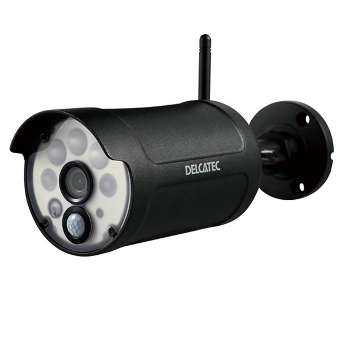 デルカテック センサーライト付ワイヤレスフルHDカメラ&10inchモニター