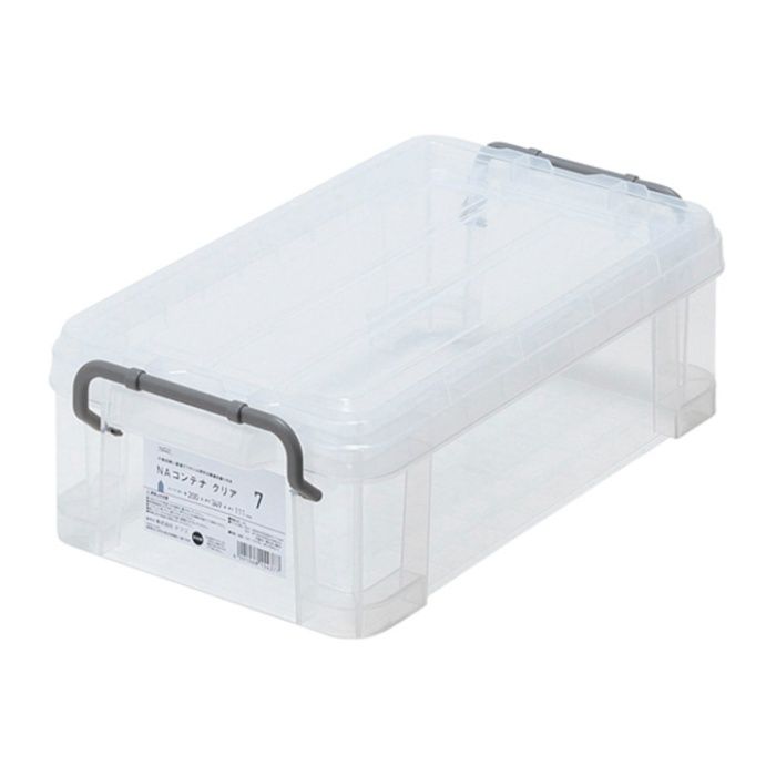 ナフコ NAコンテナ クリア #7の通販｜工具用コンテナ｜工具の収納用品
