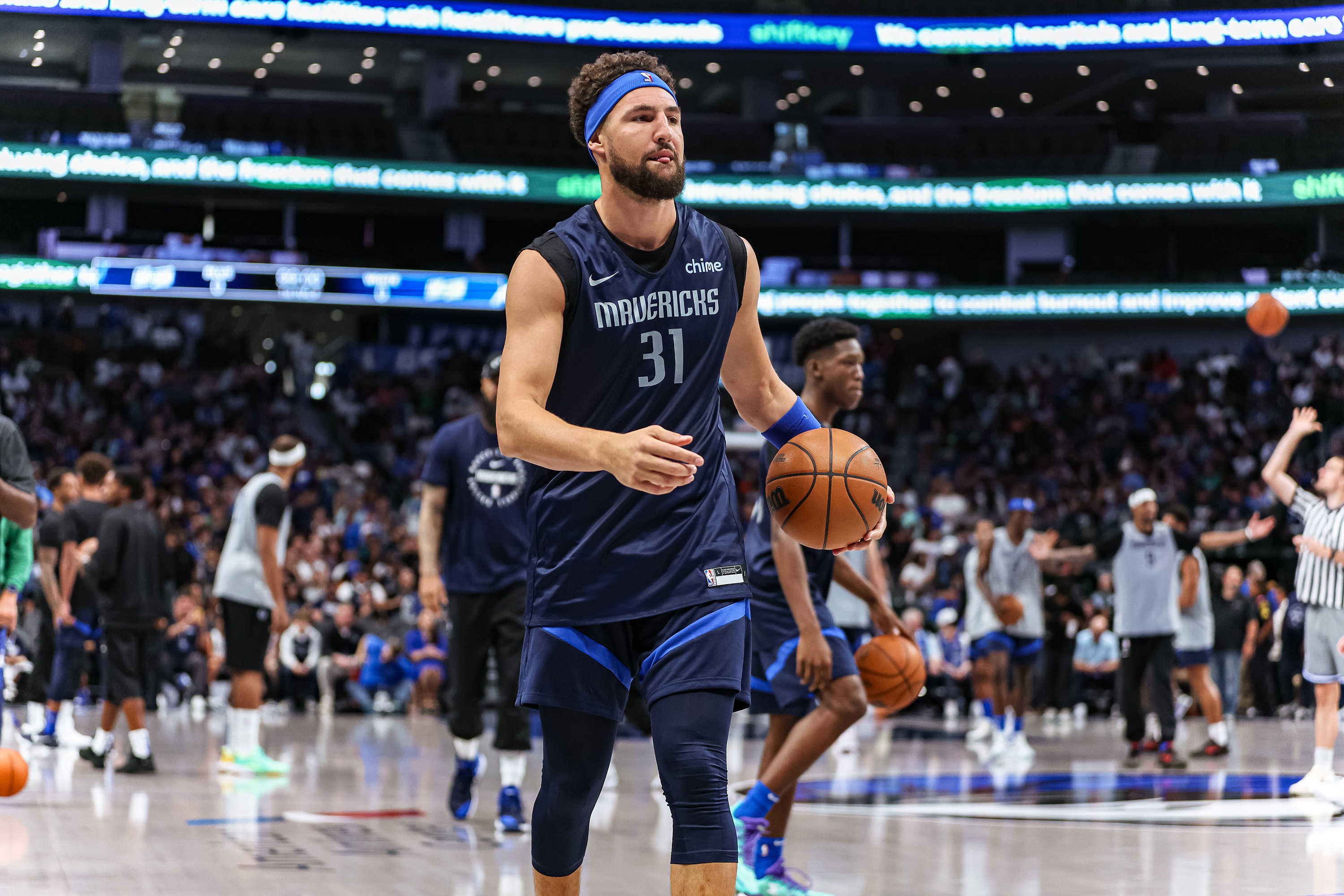 Describing Klay Thompson? Motivated and dangerous | Dallas Mavericks