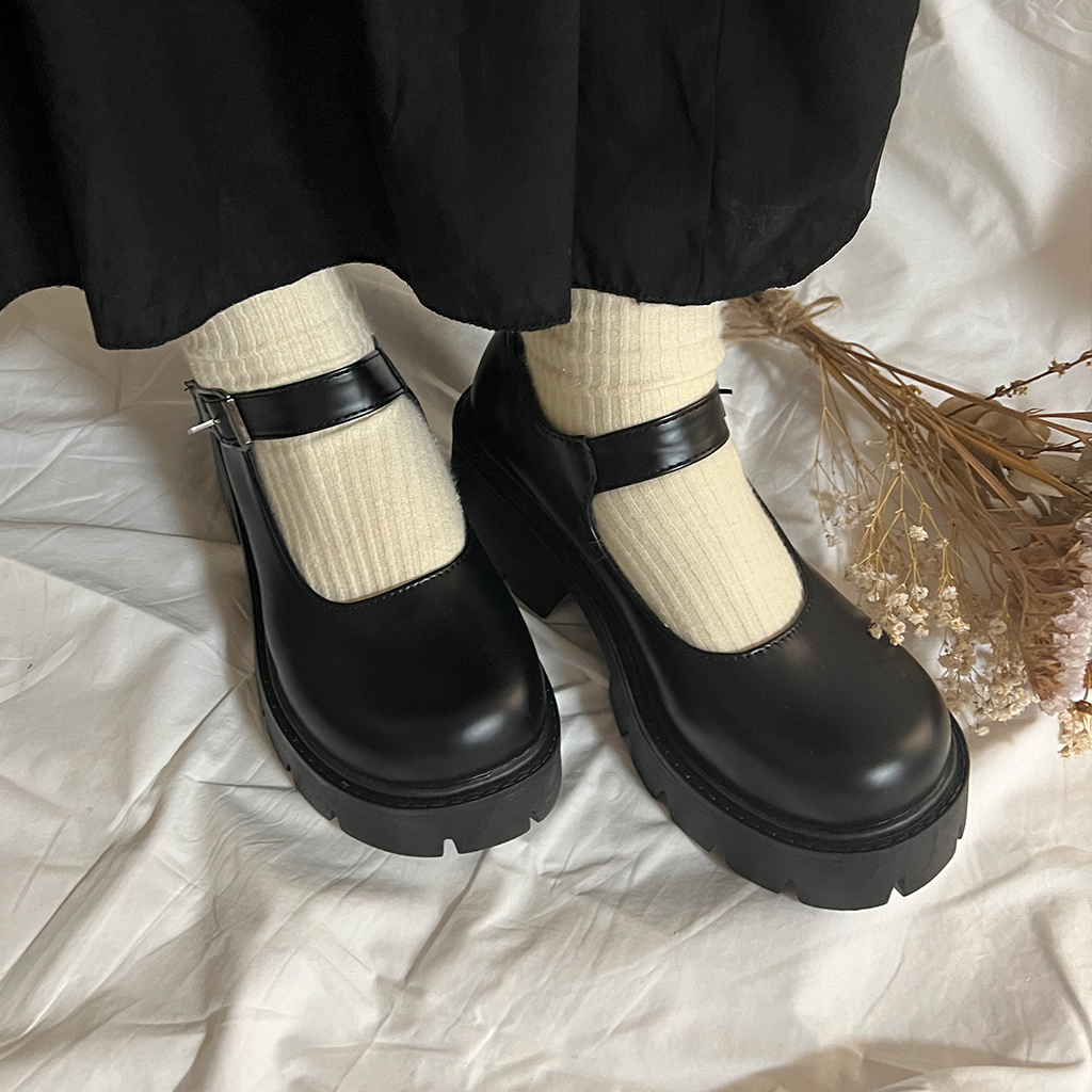 厚底メリージェーンローファー | ファッション通販サイト NUGU