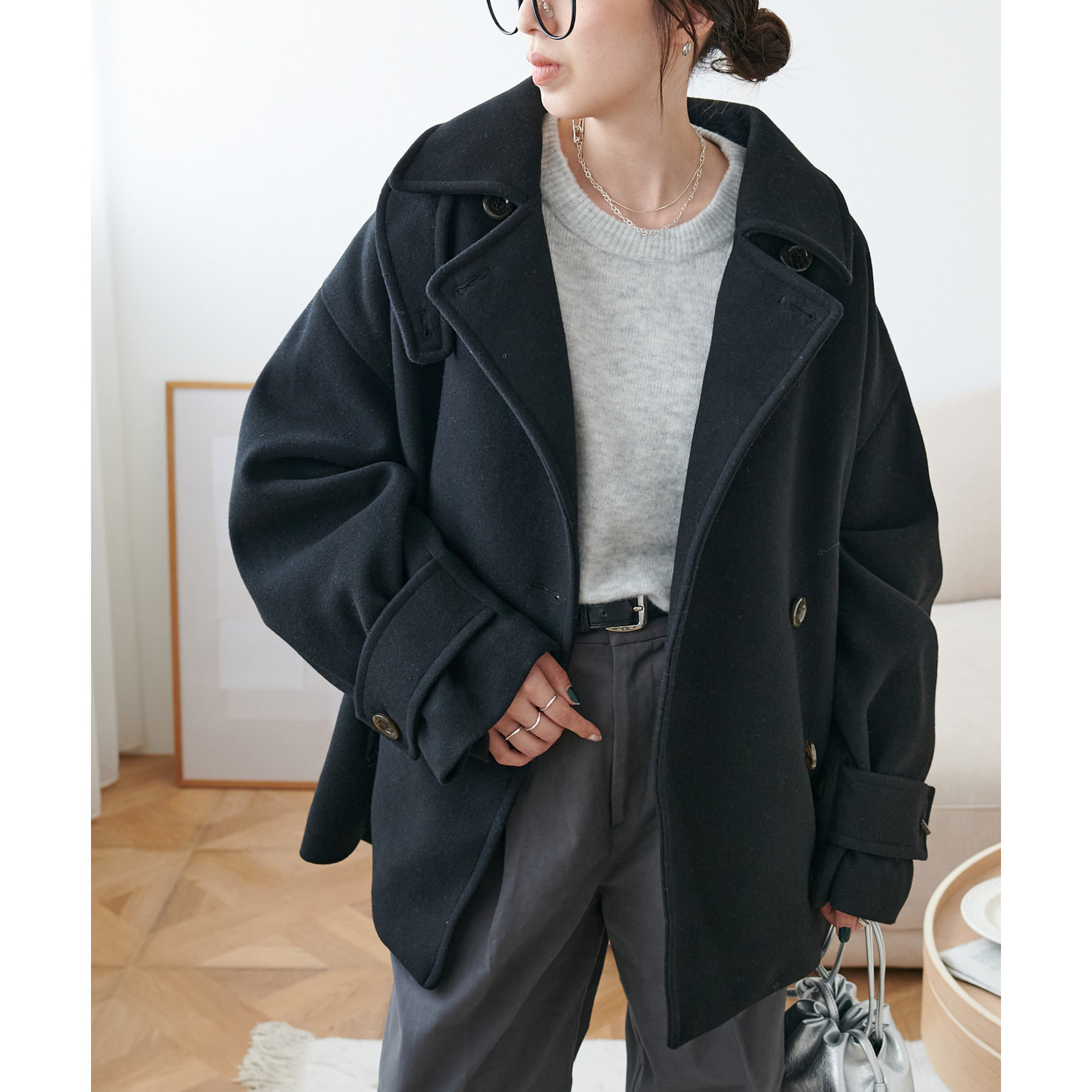 中空糸スタンドミドルコート《WEB限定カラーあり》 | ファッション通販