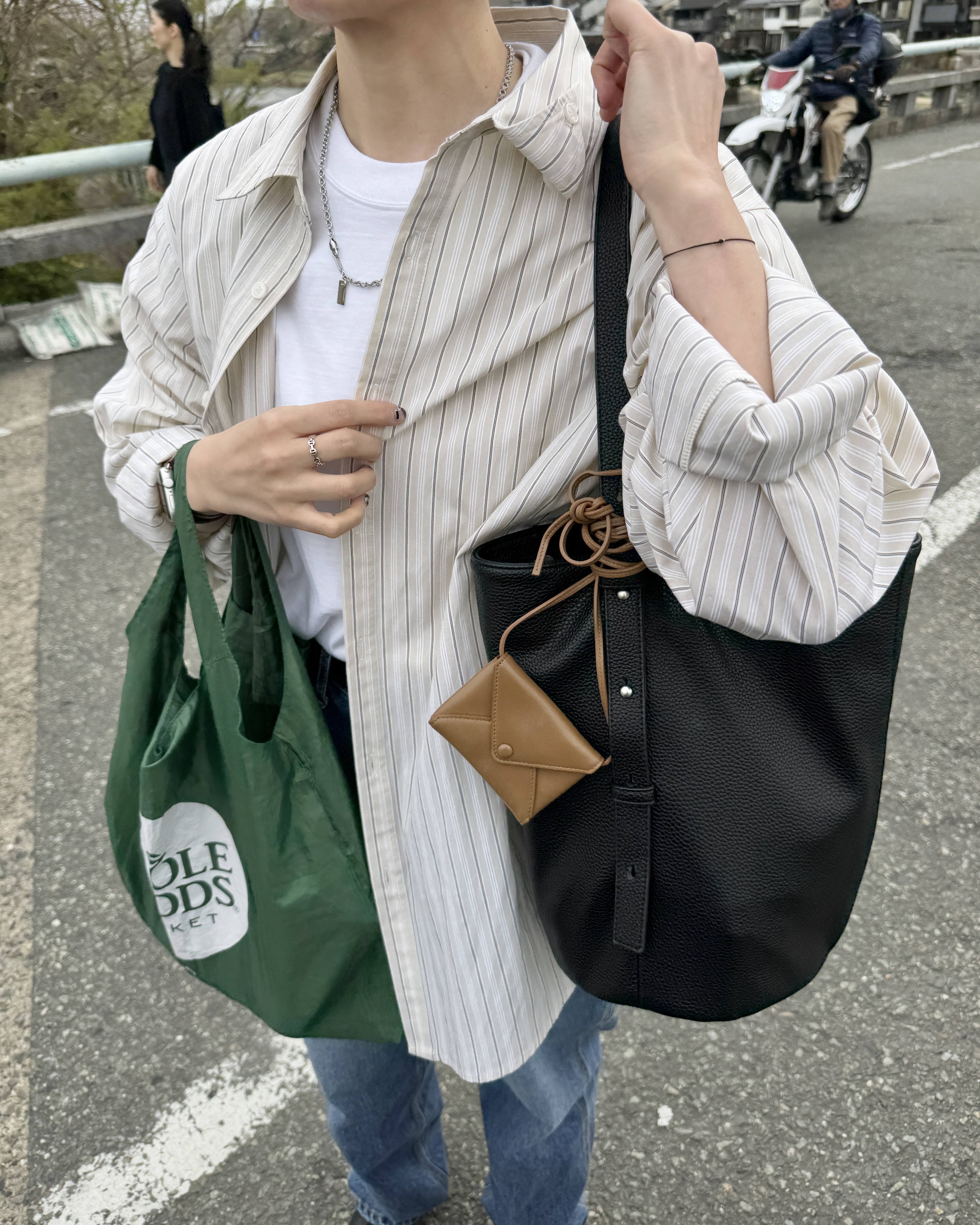 ORIGINAL) マキシバケットバッグ(black) | ファッション通販サイト NUGU