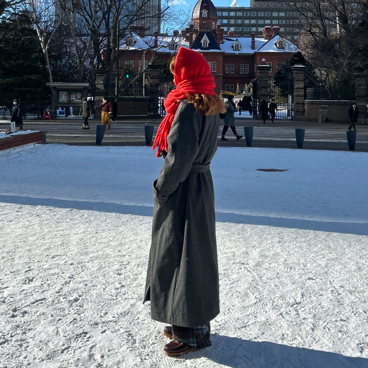 プレーンロングヘアリーマフラー | ファッション通販サイト NUGU