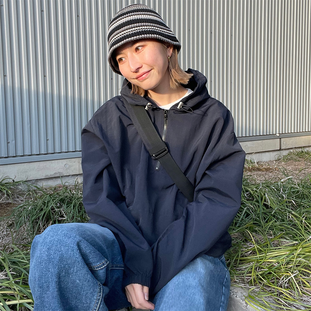 ユニセックスアノラックパーカー | ファッション通販サイト NUGU