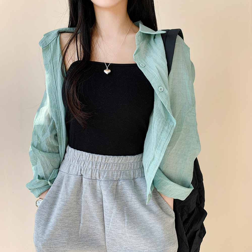 シースルーフィット長袖シャツ | ファッション通販サイト NUGU