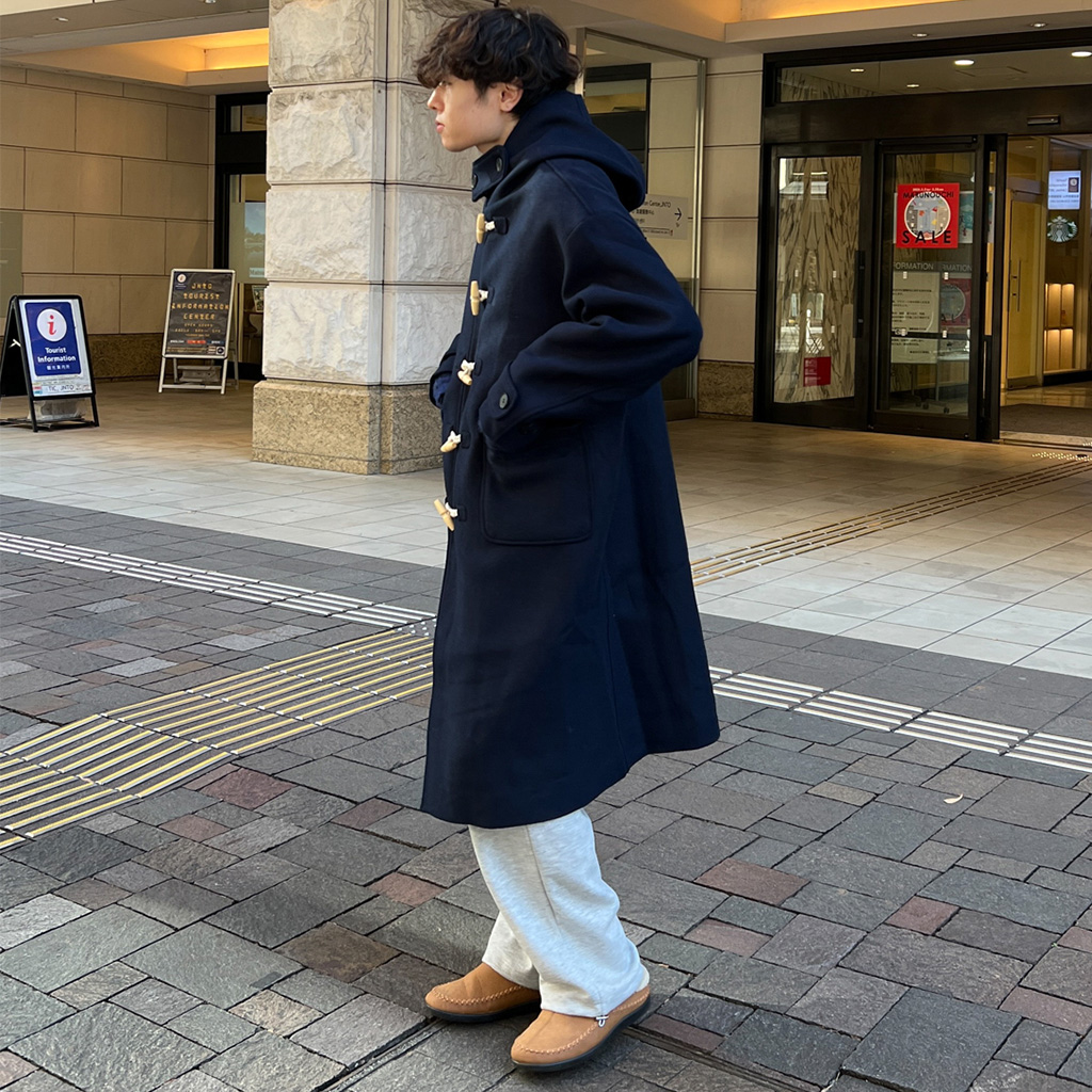 ベーシックフーディーダッフルコート | ファッション通販サイト NUGU