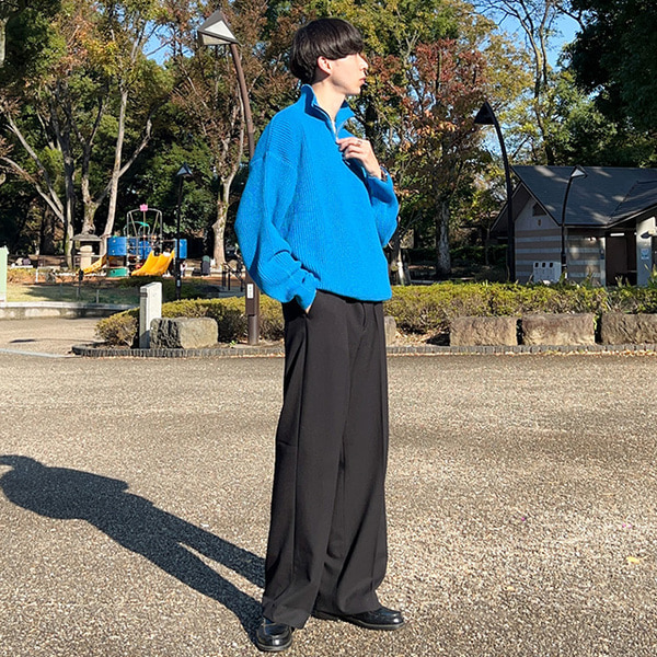 ハーフジップニット | ファッション通販サイト NUGU