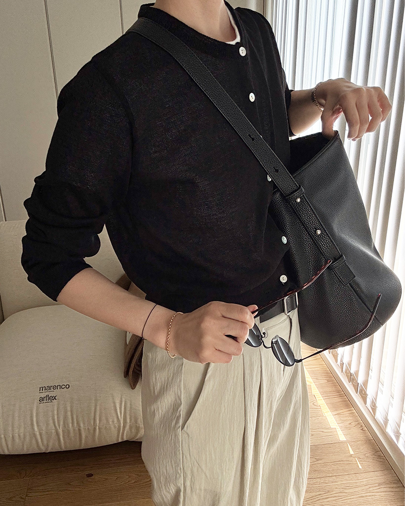 ORIGINAL) マキシバケットバッグ(black) | ファッション通販サイト NUGU