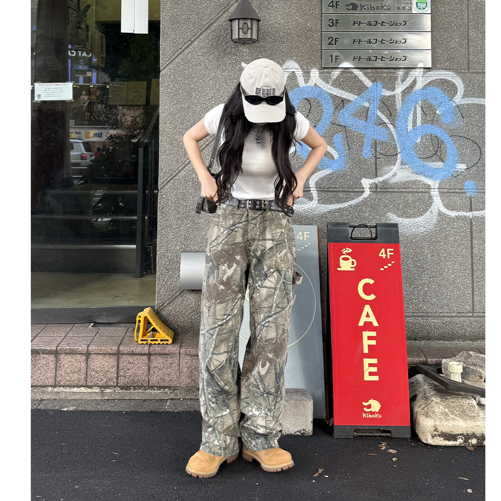 グラフィックツリーカモフラージュパンツ | ファッション通販サイト NUGU