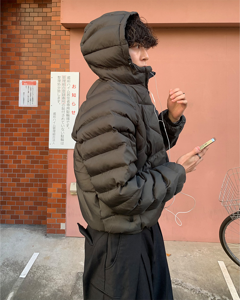 クロスキルティングダウンジャケット | ファッション通販サイト NUGU