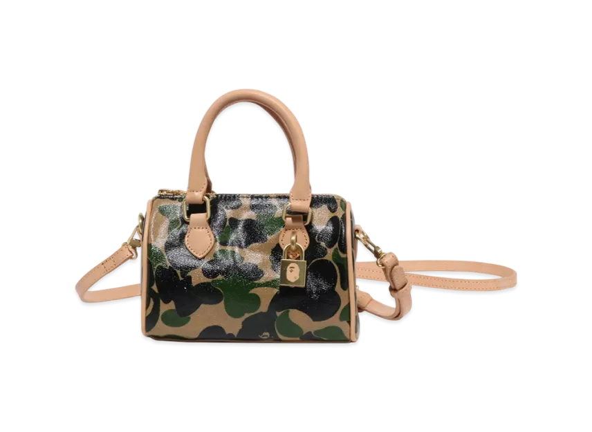 A BATHING APE Abc Camo Mini Shoulder Bag 