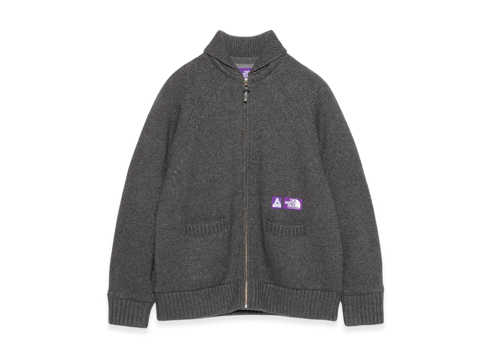 PALACE x The North Face Purple Label WINDSTOPPER Field Sweater