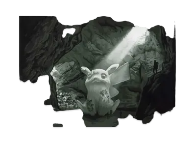 ダニエル・アーシャム ポケモン ルーム ザ ワールド ポスター ケイブ