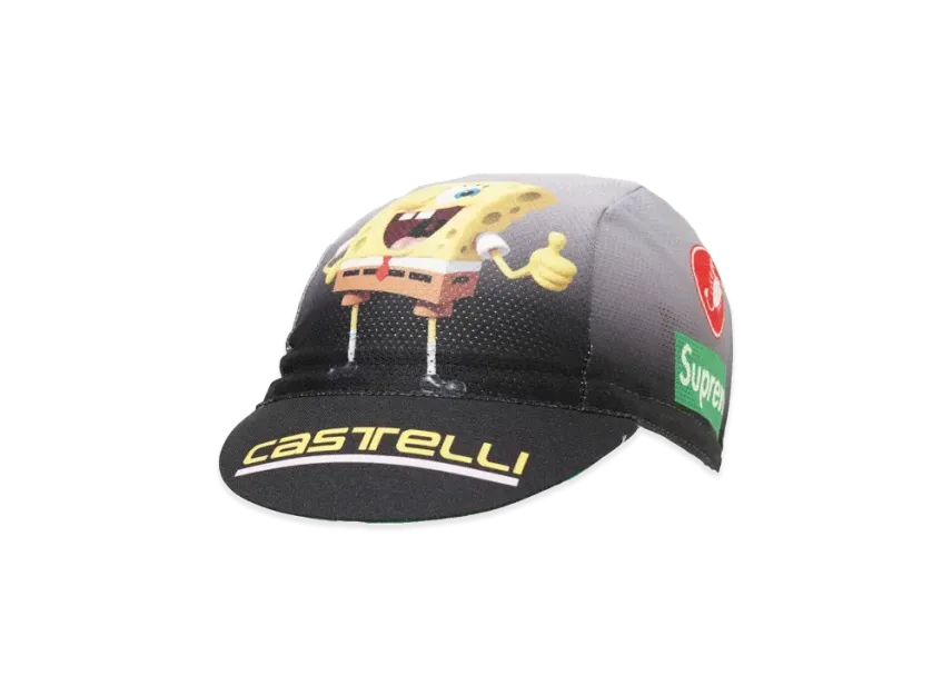 Supreme x SpongeBob SquarePants Castelli Cycling Cap 