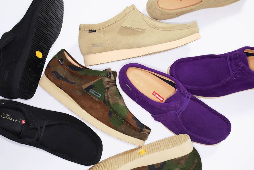 Supreme × Clarks Wallabee GTX 