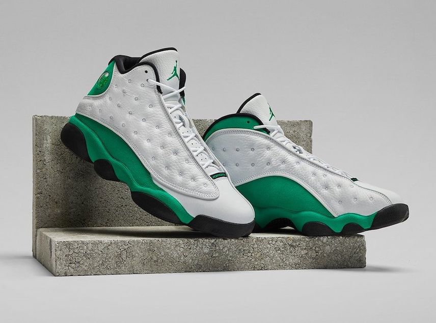 エアージョーダン13 Green 28.0 Air Jordan 13 Retro Sail Pine Green
