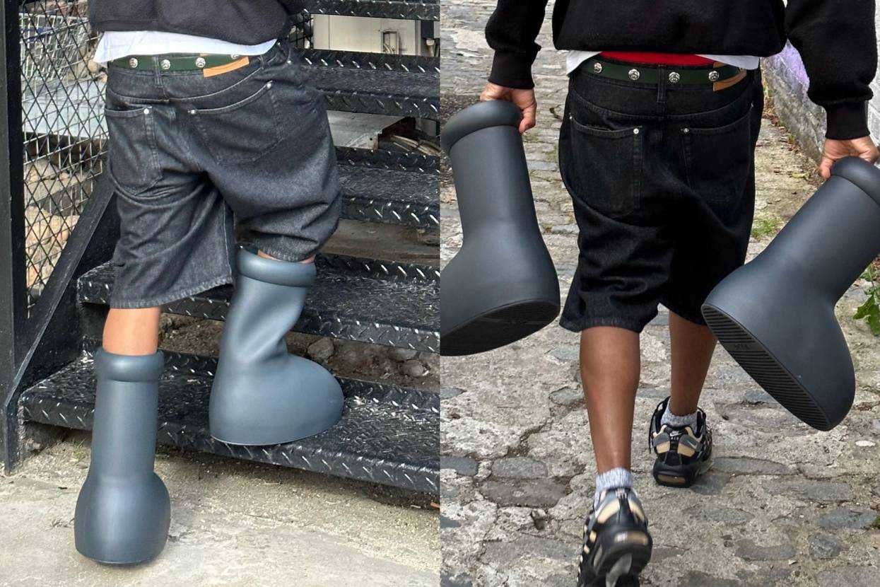 海外10/26発売｜MSCHF Big Red Boots 