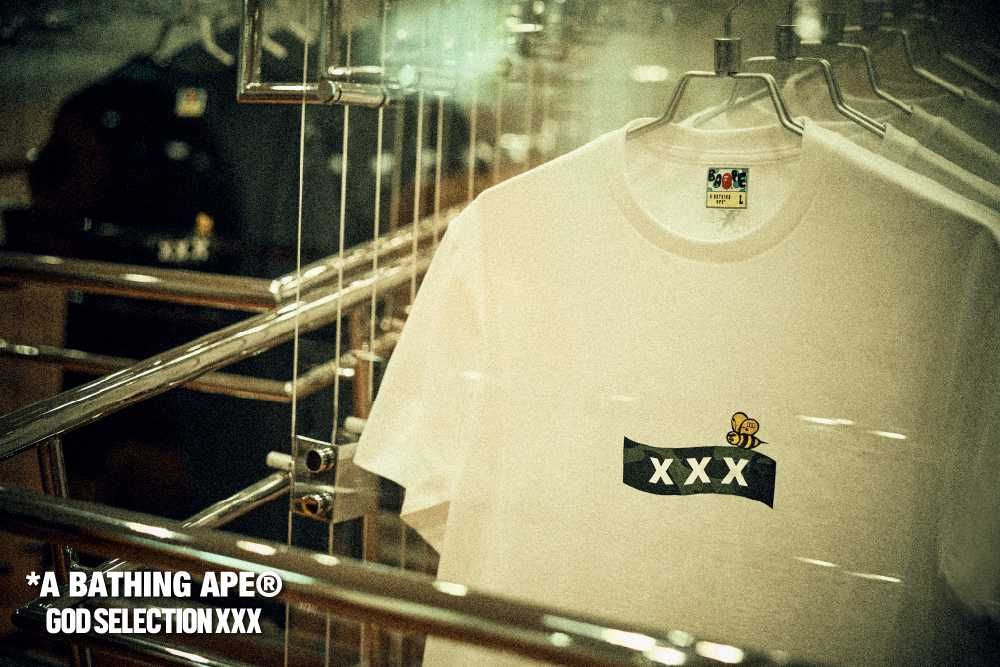 4/28・6月上旬発売｜GOD SELECTION XXX × A BATHING APE® collection