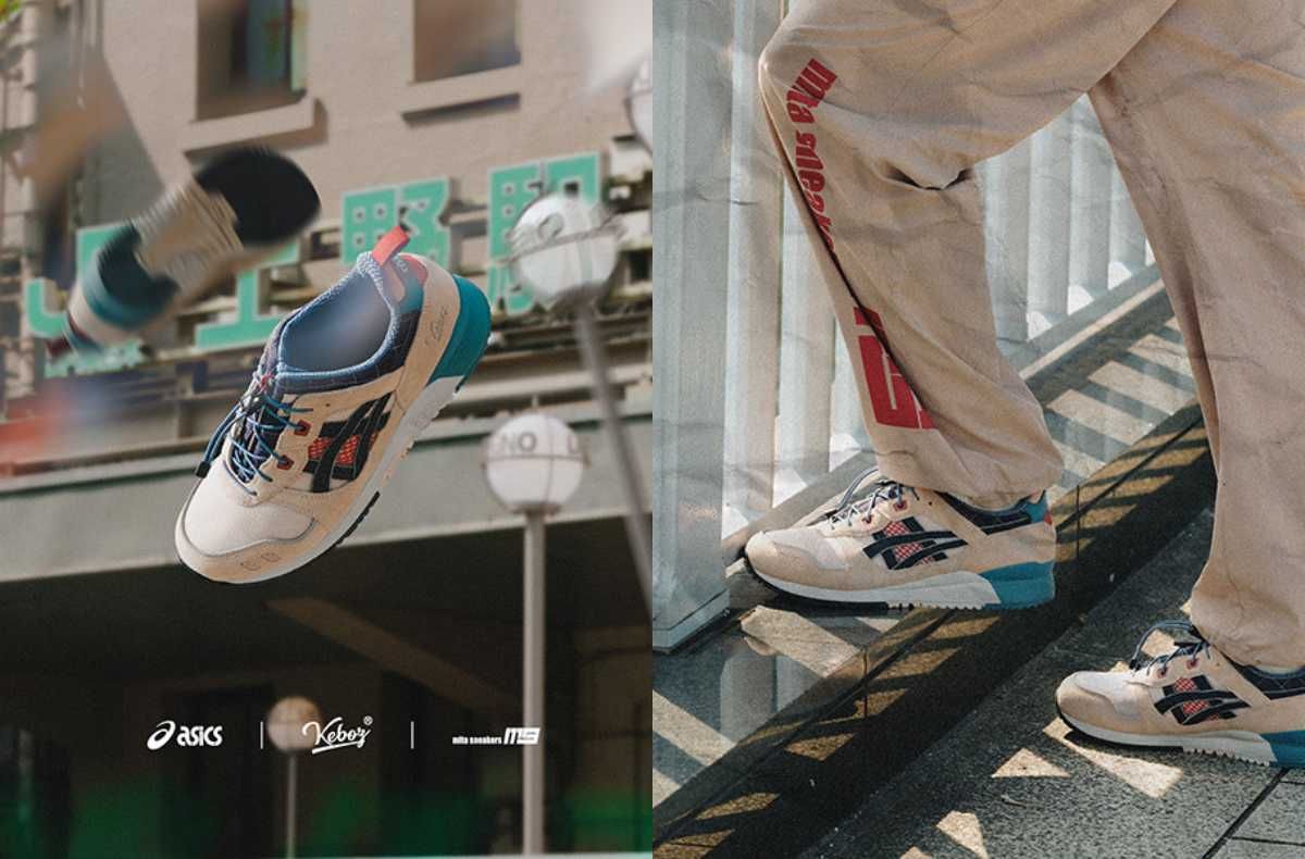 6/8・6/10発売｜KEBOZ × mita sneakers × Asics Gel-Lyte 3 OG 