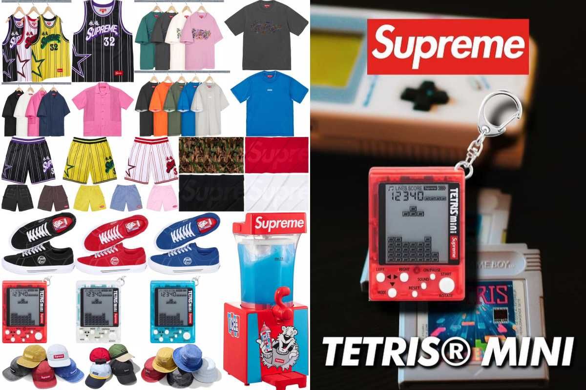 6/15発売｜Supreme × Tetris Mini 24SS Week18｜抽選/販売/定価情報