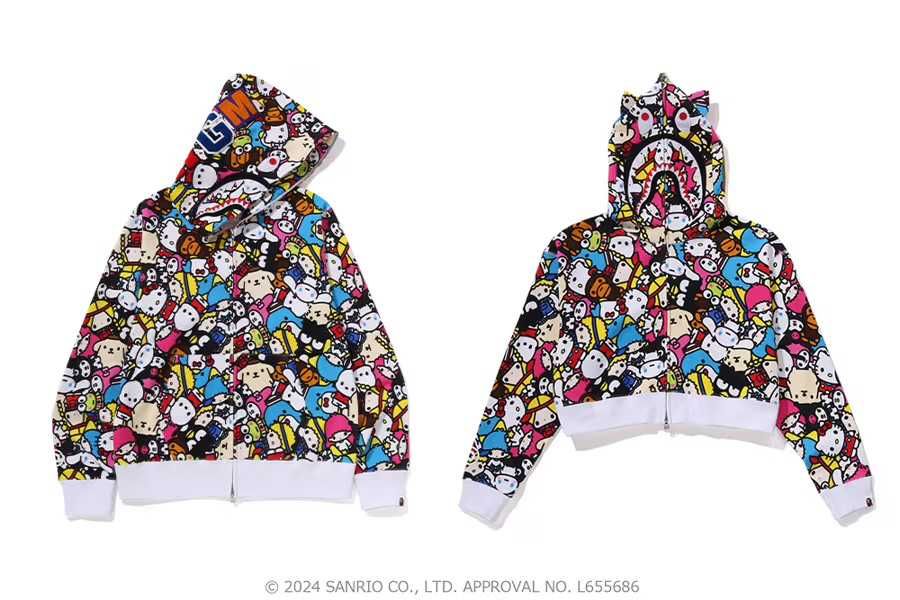 12/7・12/14発売｜A BATHING APE®︎ BABY MILO® × SANRIO CHARACTERS
