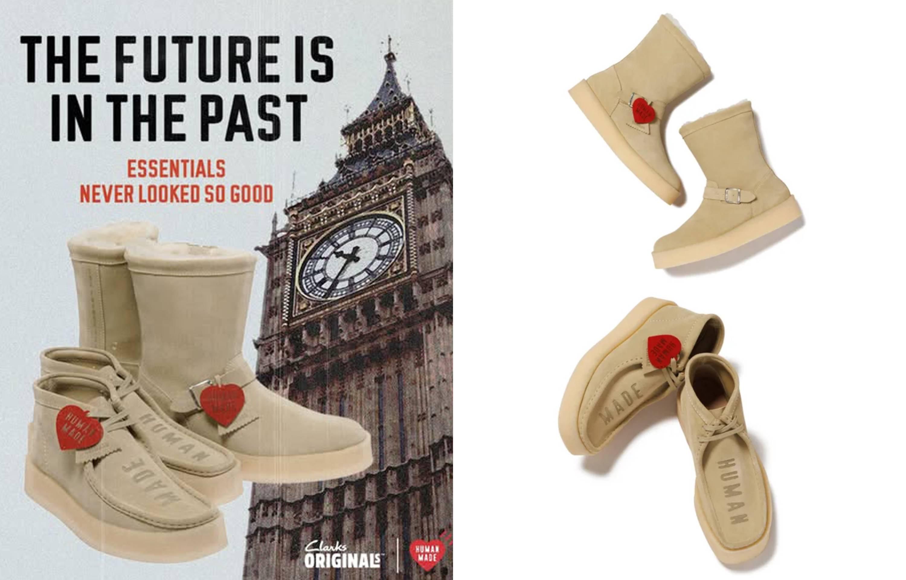 1/1・1/8発売｜HUMAN MADE × Clarks Wallabee Made / Desert Made