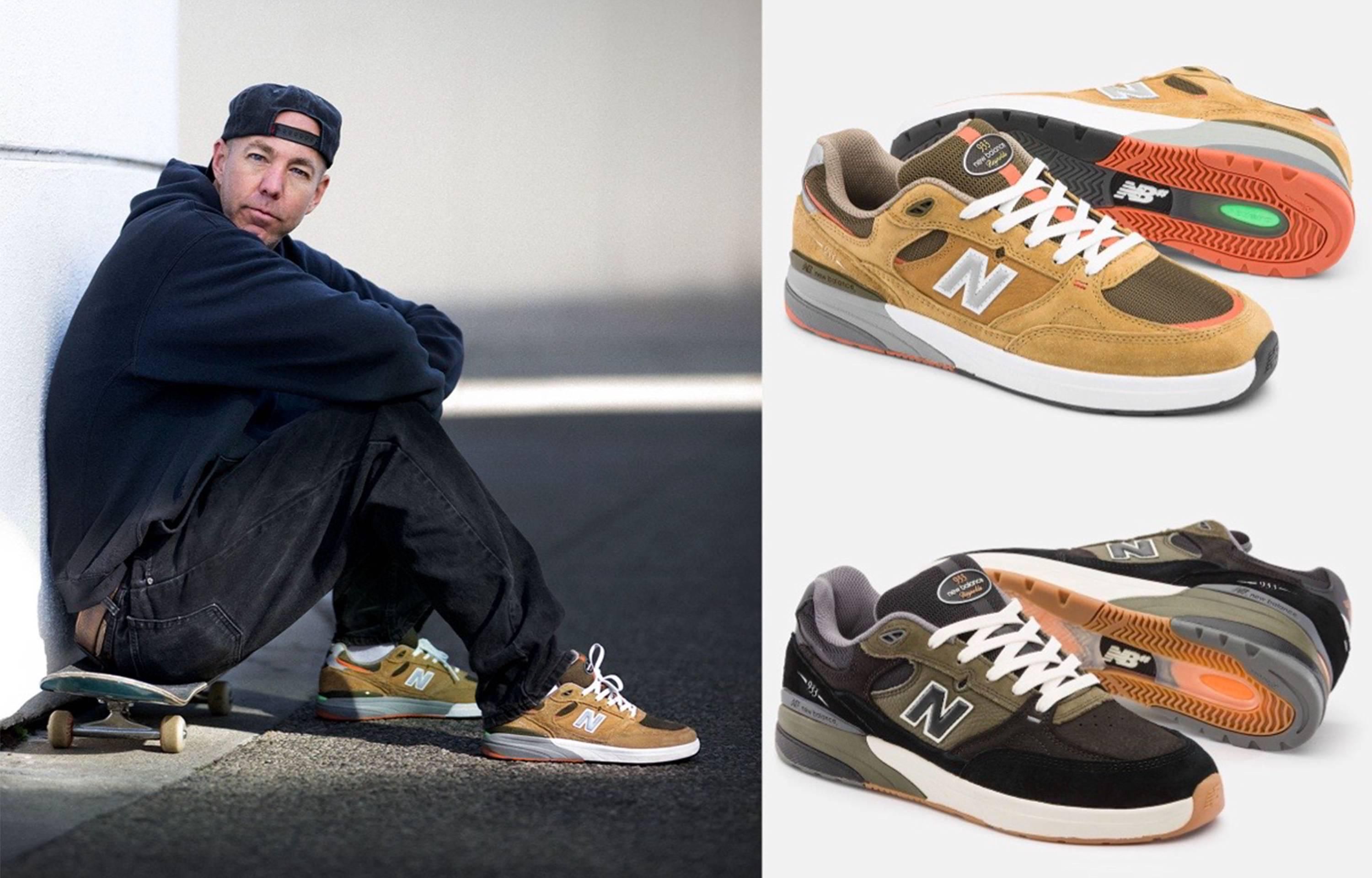 5/10・5/12発売｜Andrew Reynolds × New Balance Numeric 933 2colors