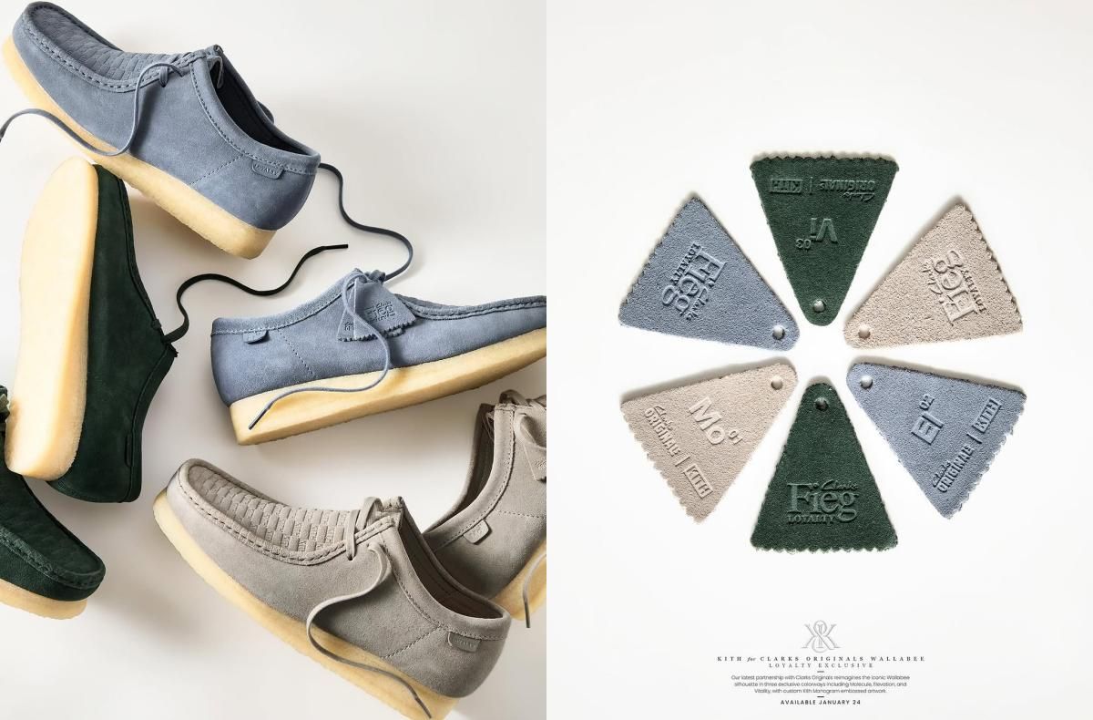 発売中｜KITH for Clarks Originals Wallabee - Loyalty Exclusive