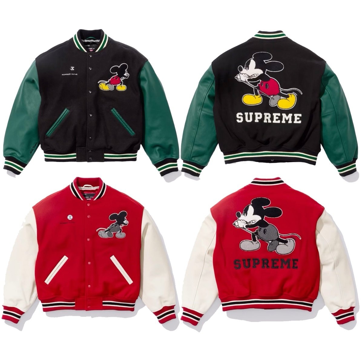 10/18発売｜Supreme × Number (N)ine × Mickey Mouse 25FW Week8