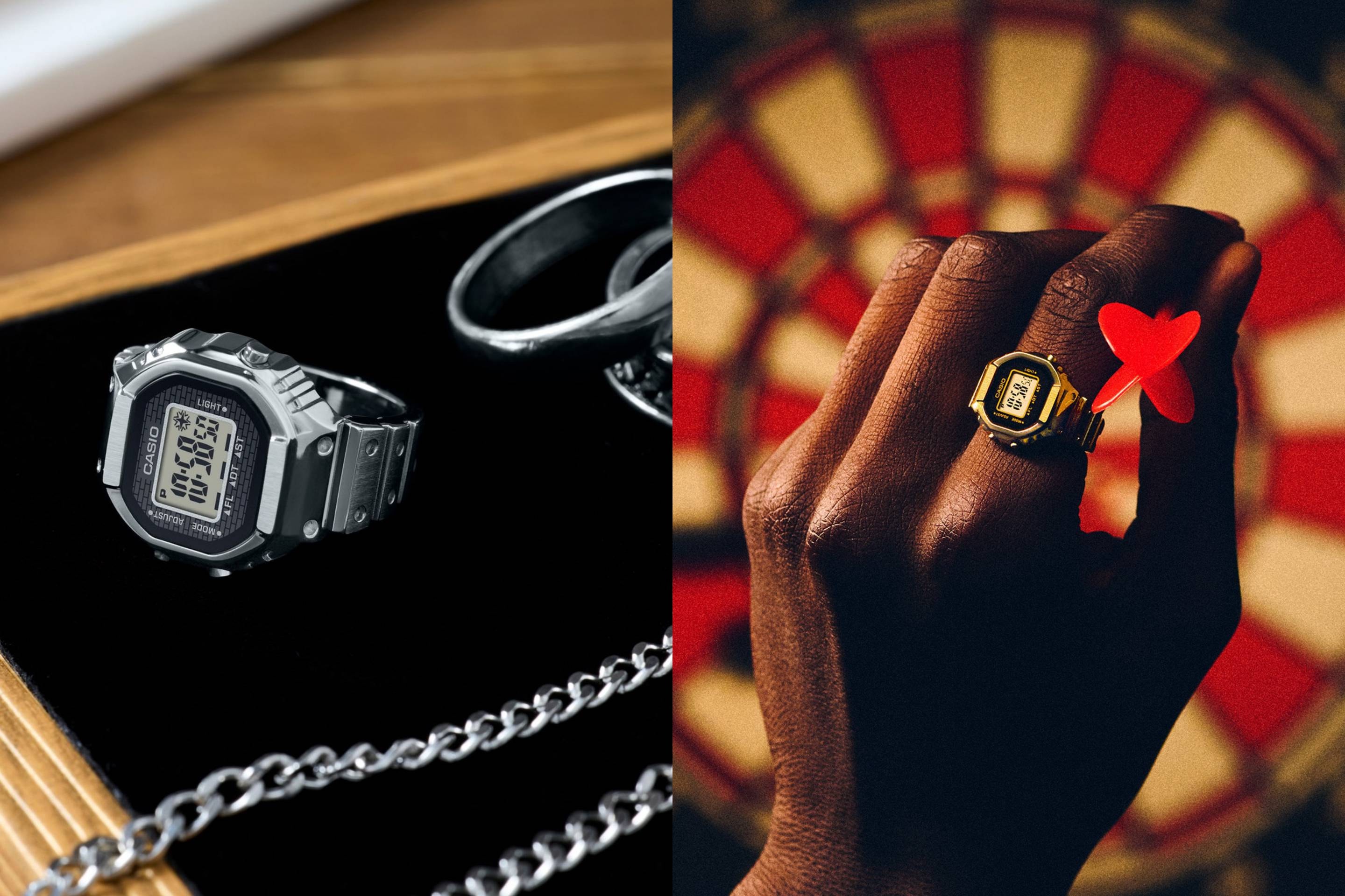 ストリートの話題を独占！手首から指先へ…カシオの「リングウォッチ