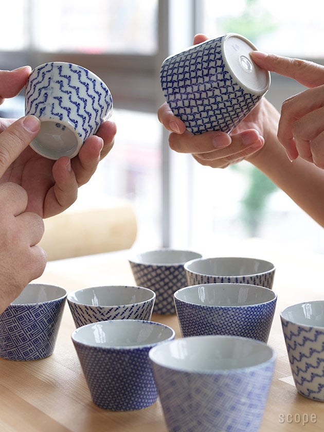 印判そば猪口 蛇の目高台・上ゲ高台 | 東屋