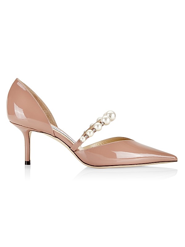 Jimmy Choo Aurelie 65MM Patent Leather D'Orsay Pumps | Saks Fifth