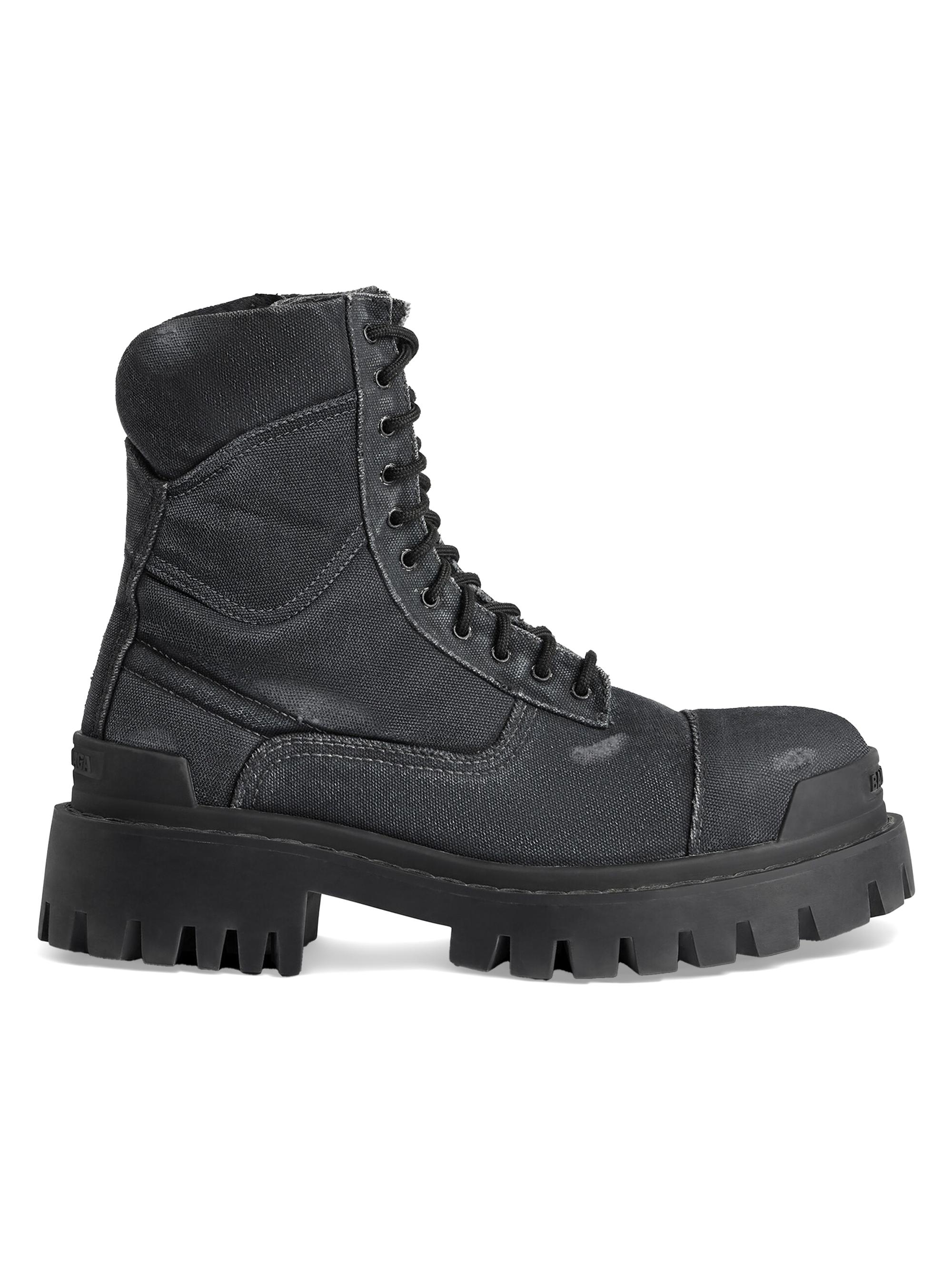 Balenciaga Rhino 25mm Lace-up Boot | Saks Fifth Avenue