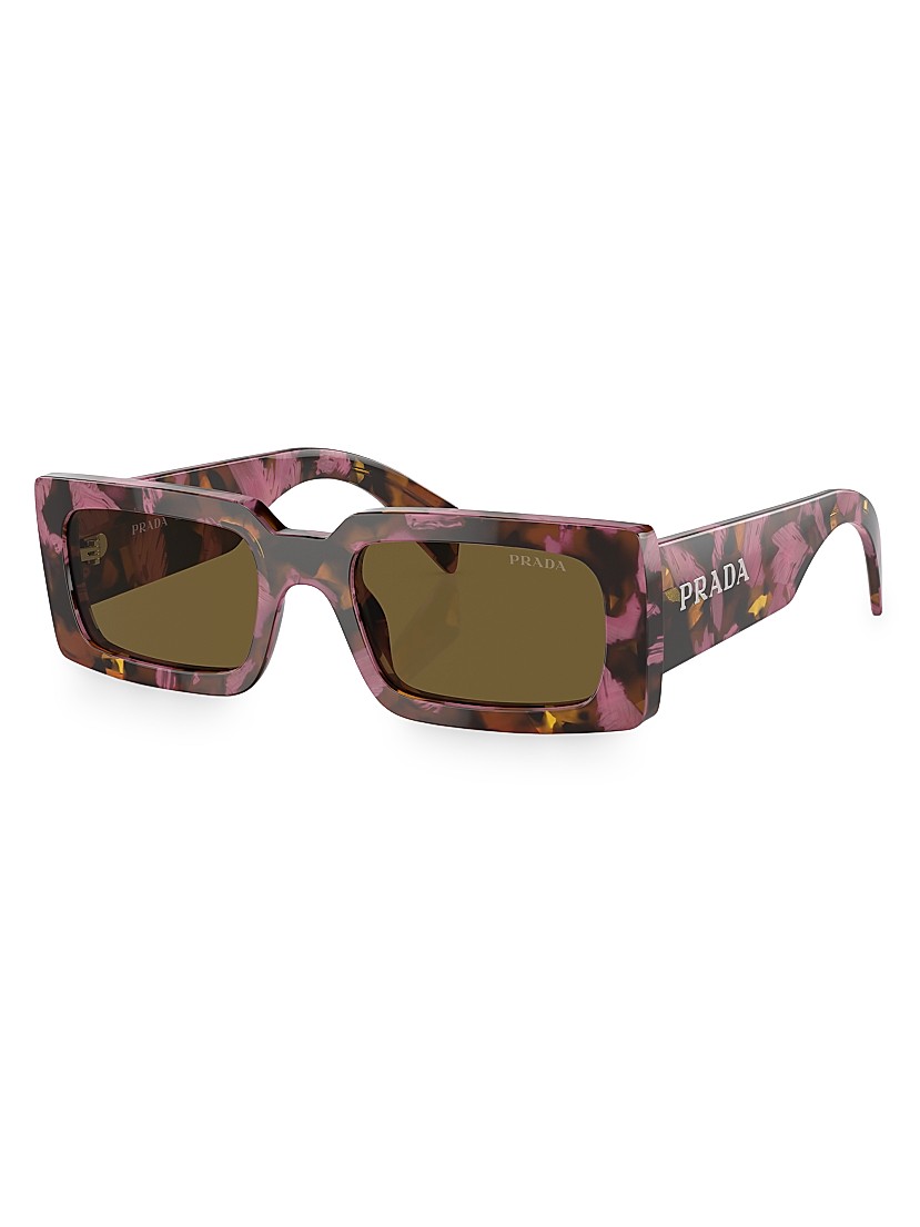 Prada 52MM Rectangular Sunglasses | Saks Fifth Avenue