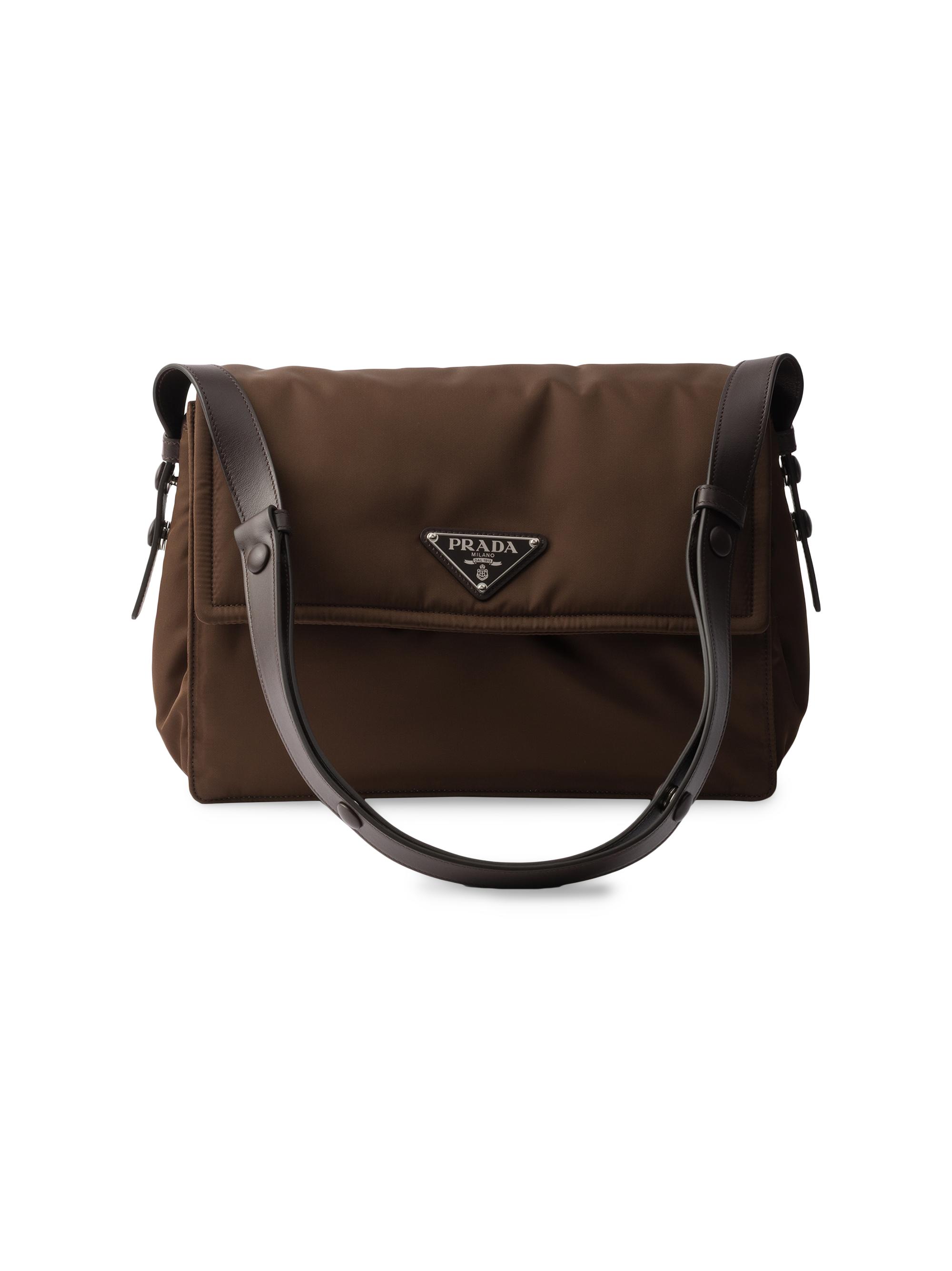 Prada Large Etude Leather Shoulder Bag | Saks Fifth Avenue