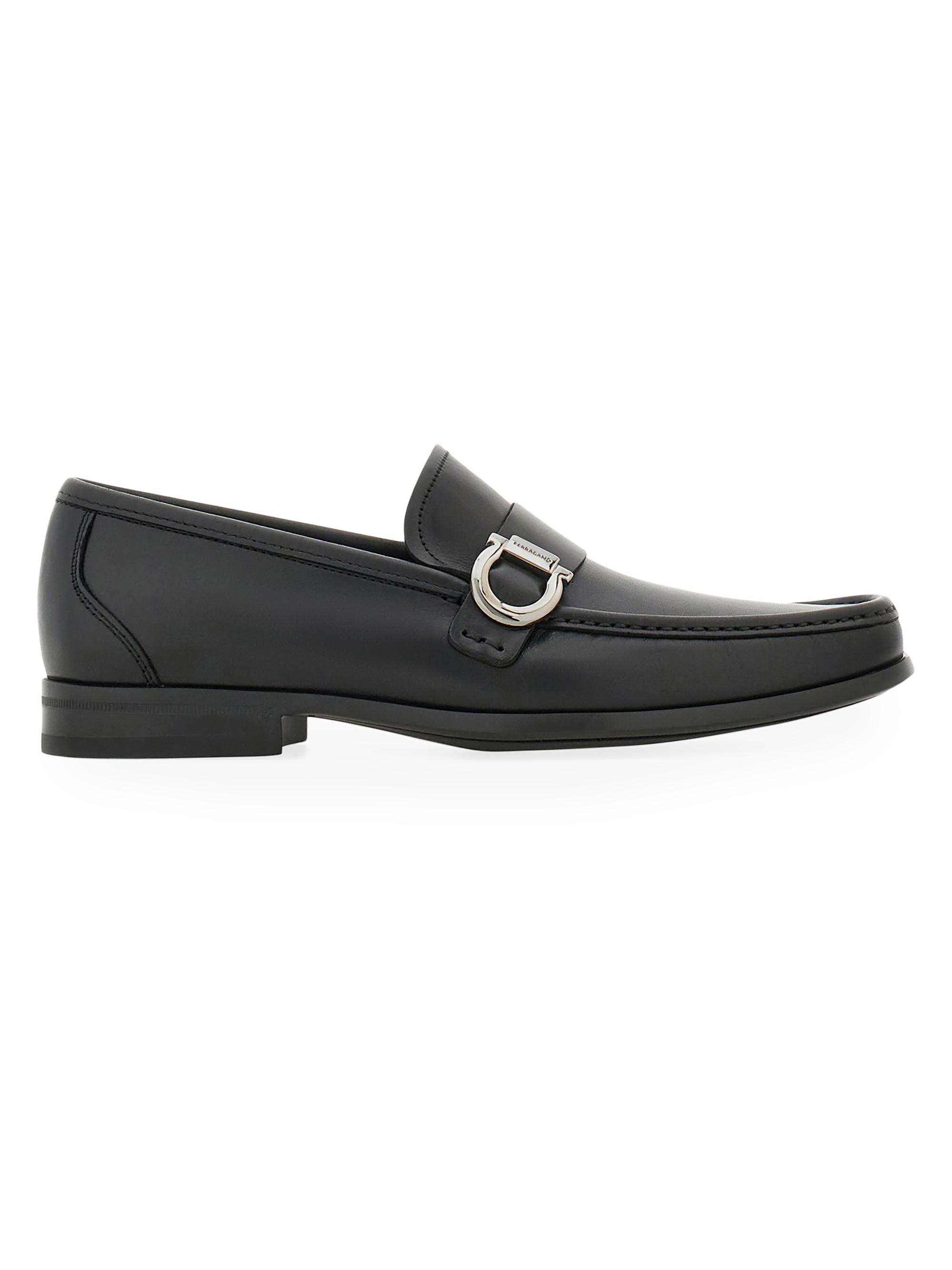 FERRAGAMO Funes Leather Loafers | Saks Fifth Avenue