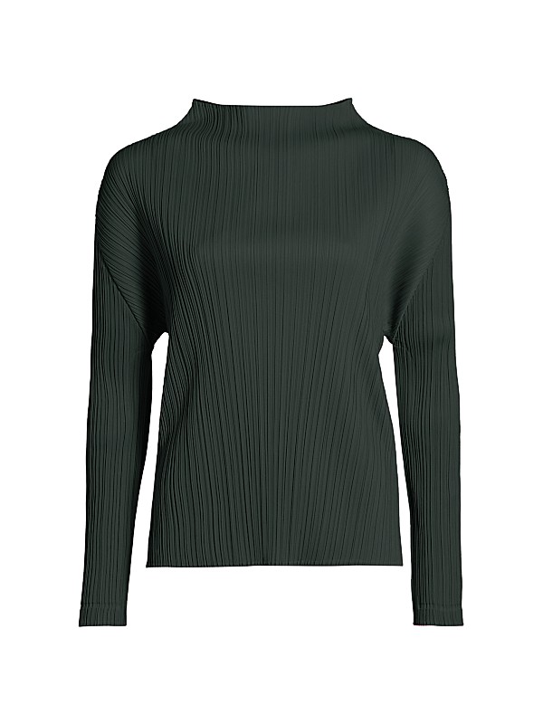 Pleats Please Issey Miyake Monthly Colors: October Long-Sleeve Top