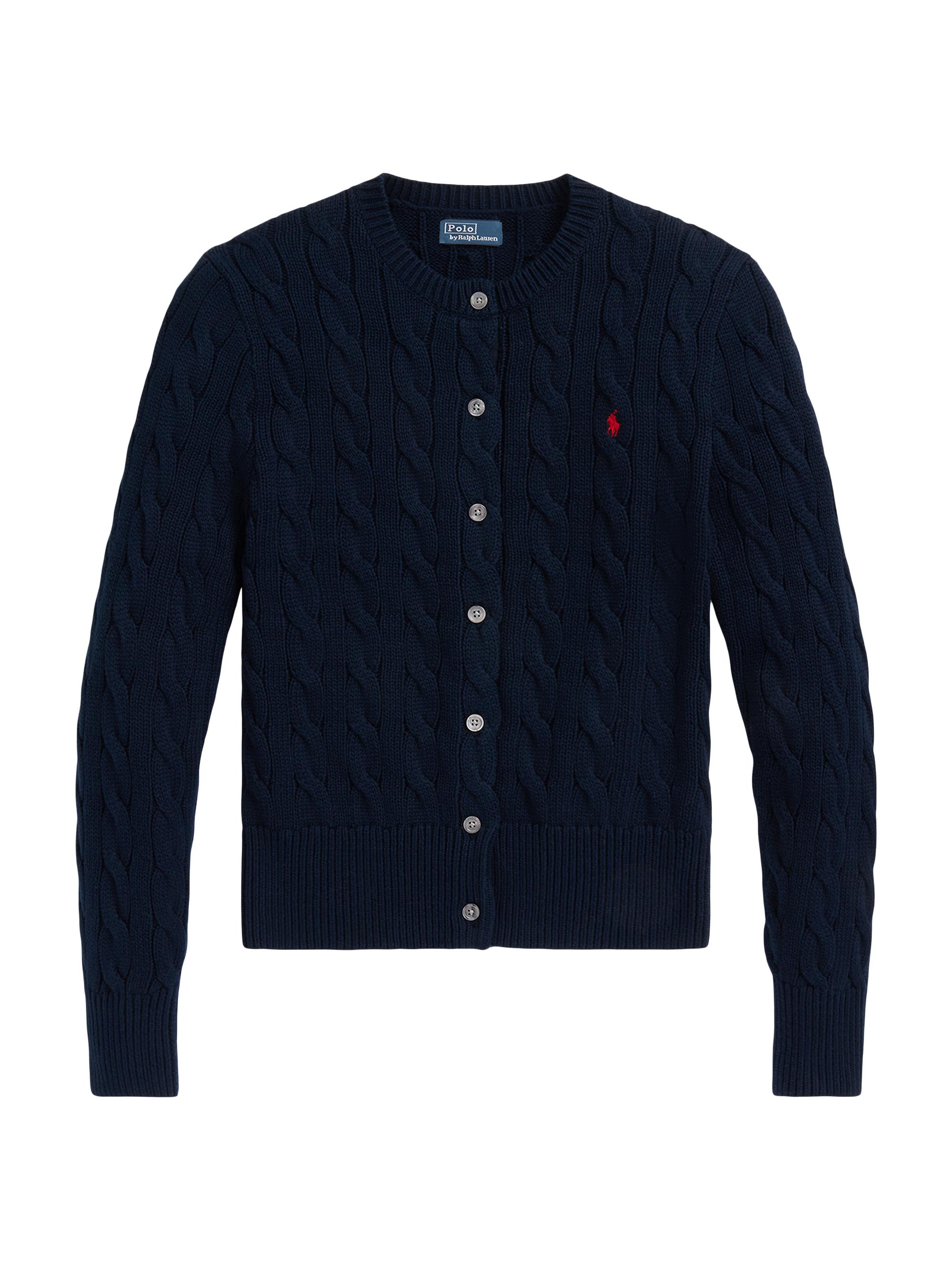 Polo Ralph Lauren Cable-Knit Cardigan | Saks Fifth Avenue