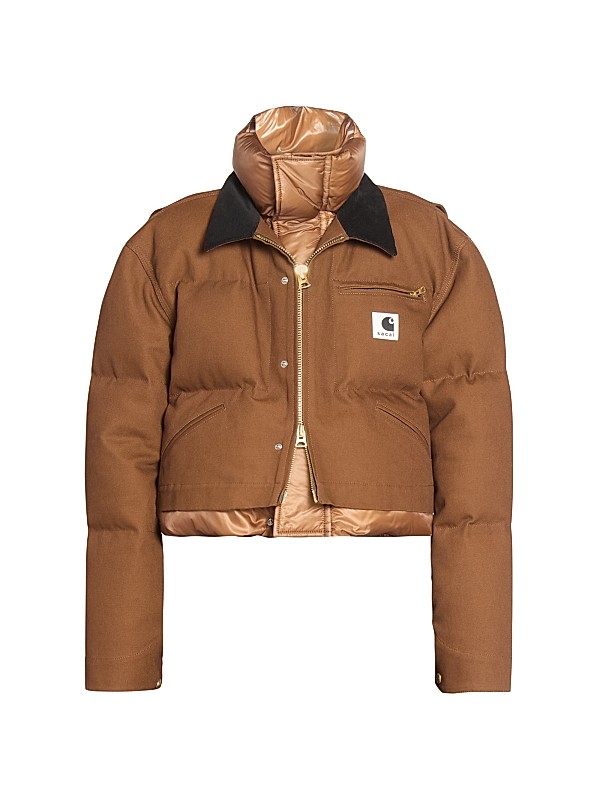 Sacai Sacai x Carhartt WIP Duck Puffer Jacket | Saks Fifth Avenue