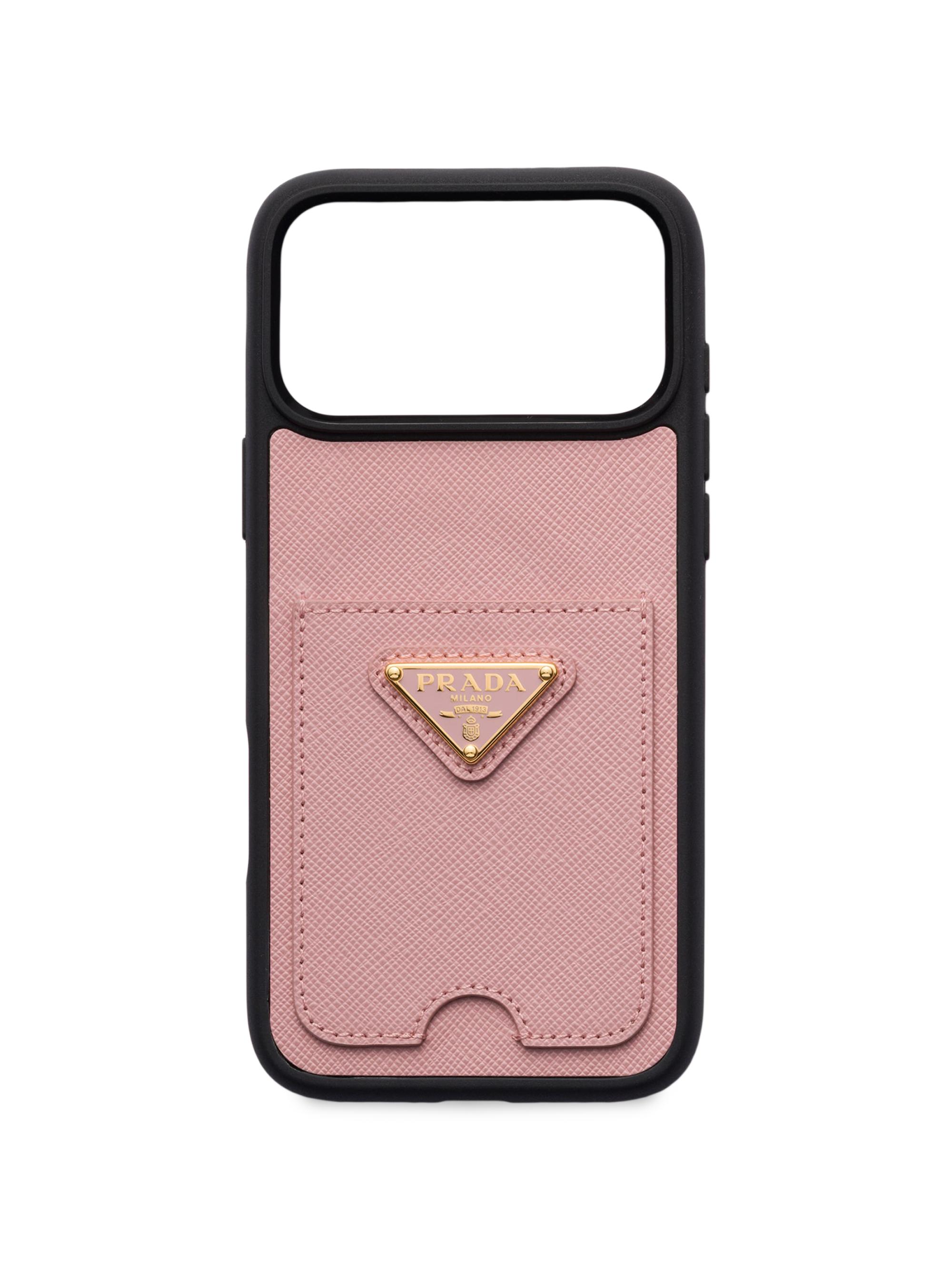 Prada Saffiano Leather Case for iPhone 17 Pro Max | Saks Fifth Avenue