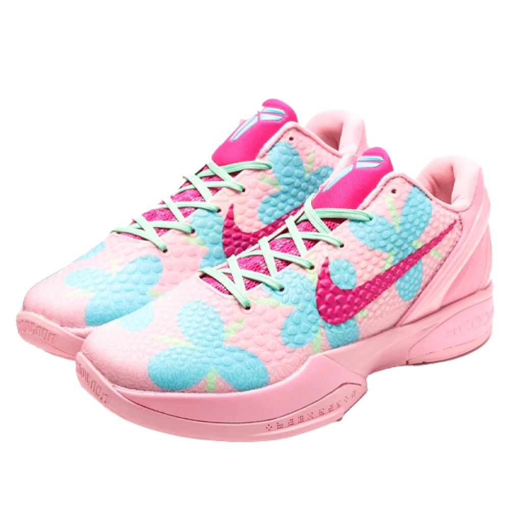 Nike Kobe 6 Protro Shoes, Blue Pink - E-SEVEN STORE