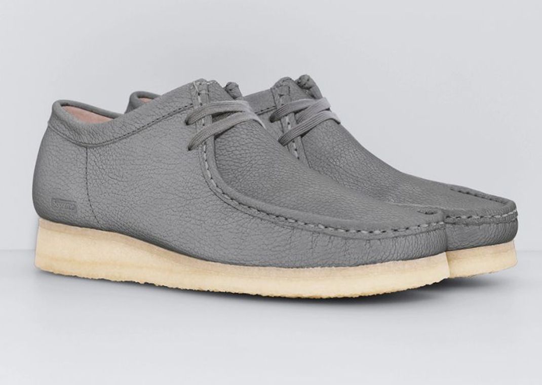 The Supreme x Clarks Originals Wallabee Reflective Pack Releases
