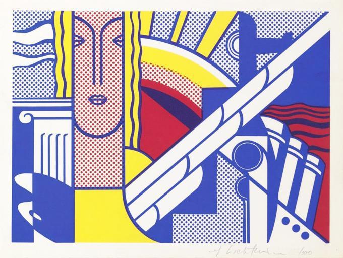 Roy Lichtenstein Modern Art Poster (Signed Print) 1967 | MyArtBroker