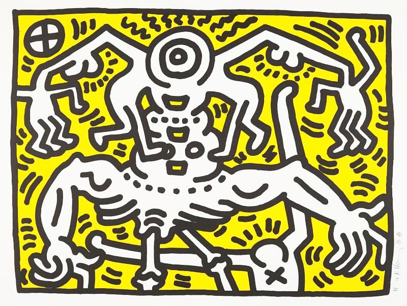 Keith Haring Untitled 1986 (Signed Print) 1986 | MyArtBroker