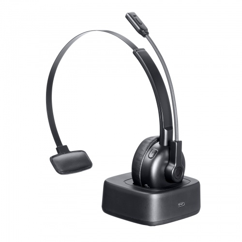 MM-BTMH67BK【Bluetoothヘッドセット（単一指向性マイク・充電
