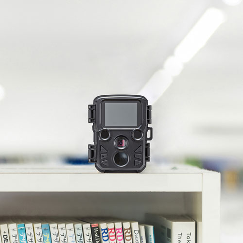 暗闇でも撮影できる赤外線センサー内蔵の小型セキュリティカメラを発売