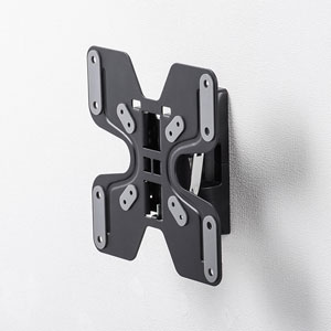 CR-LA206【壁掛用モニタアーム（アーム長82.5mm）】壁用水平モニタ