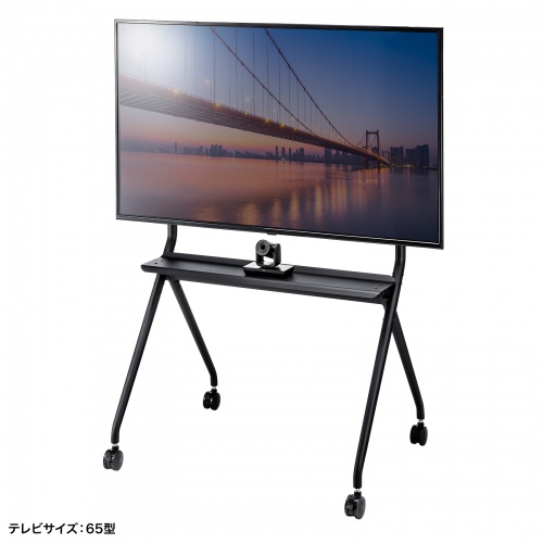 テレビ会議システム内蔵ディスプレイ、電子黒板の設置に最適な高耐荷重
